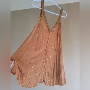 Free People Size Small Sequin Top